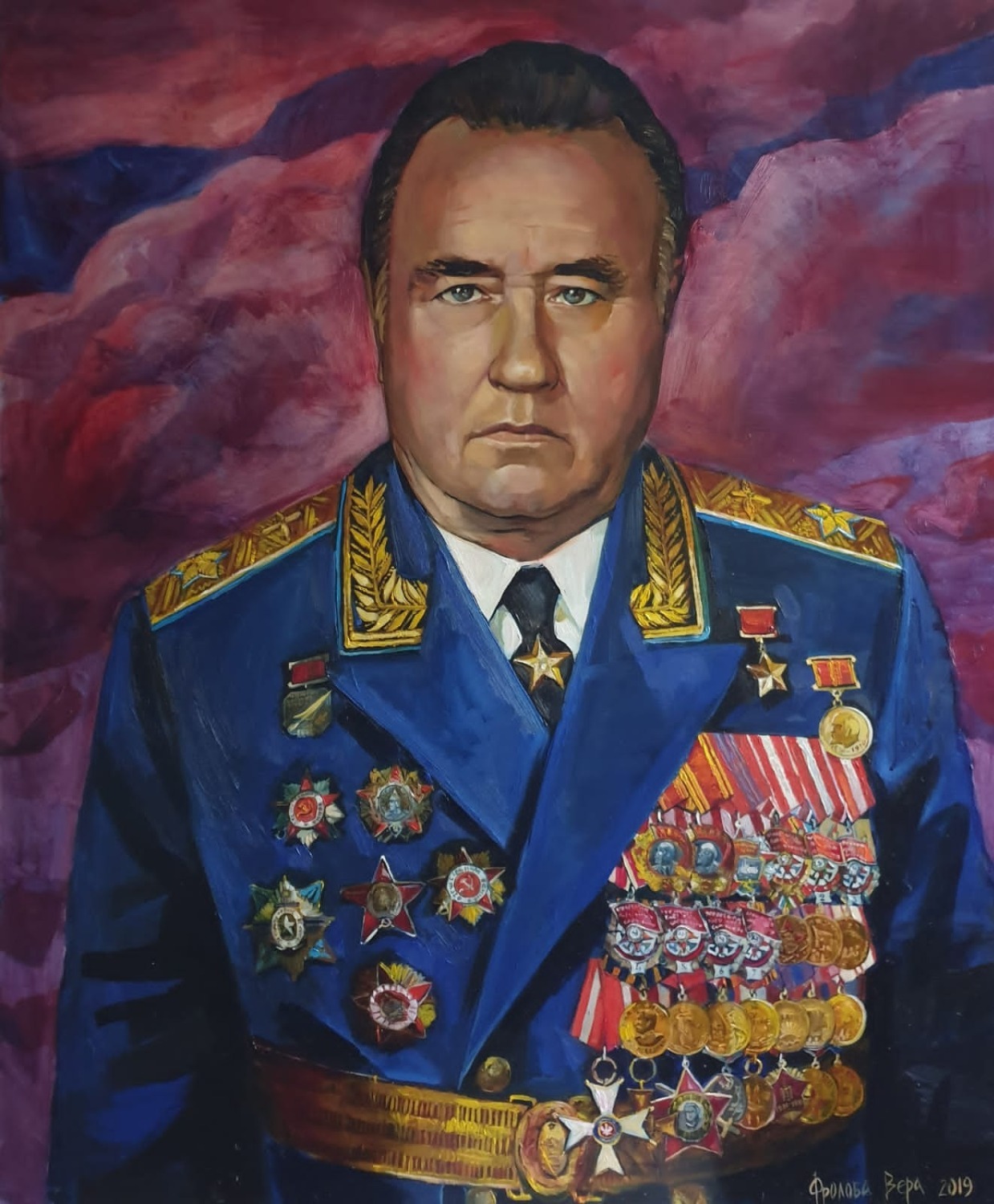Картина последний бой генерала шаймуратова назовите художника