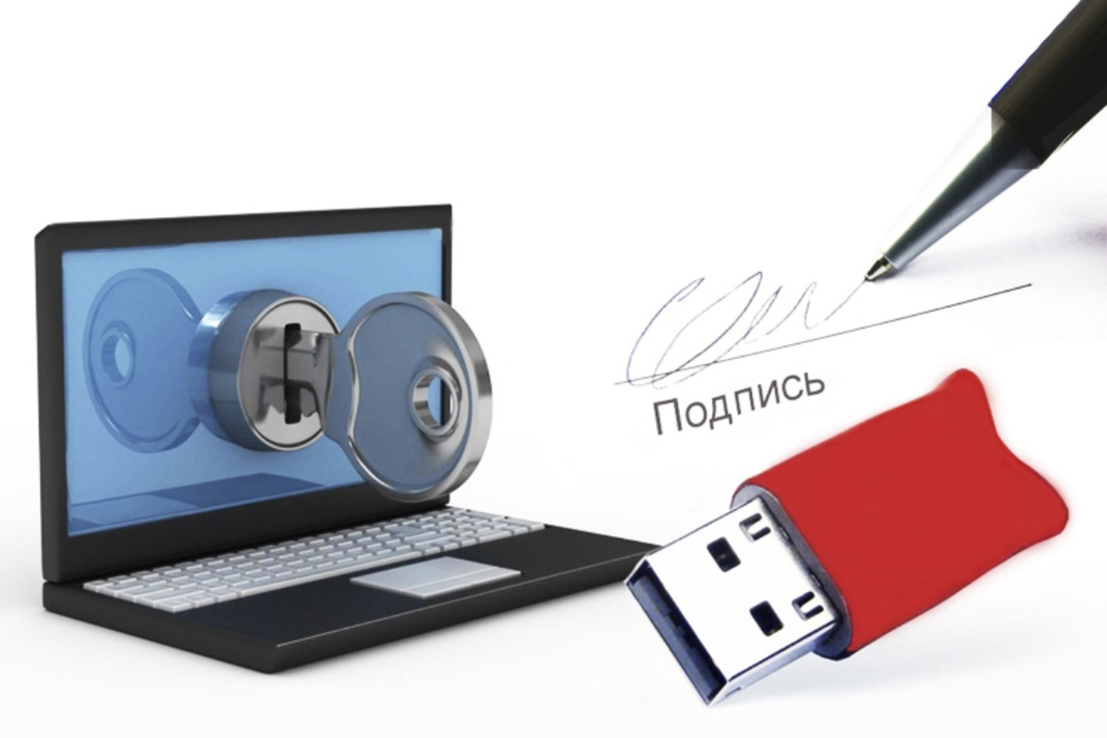 Электронная подпись картинки
