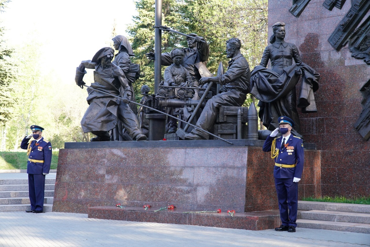 парк победы уфа зимой