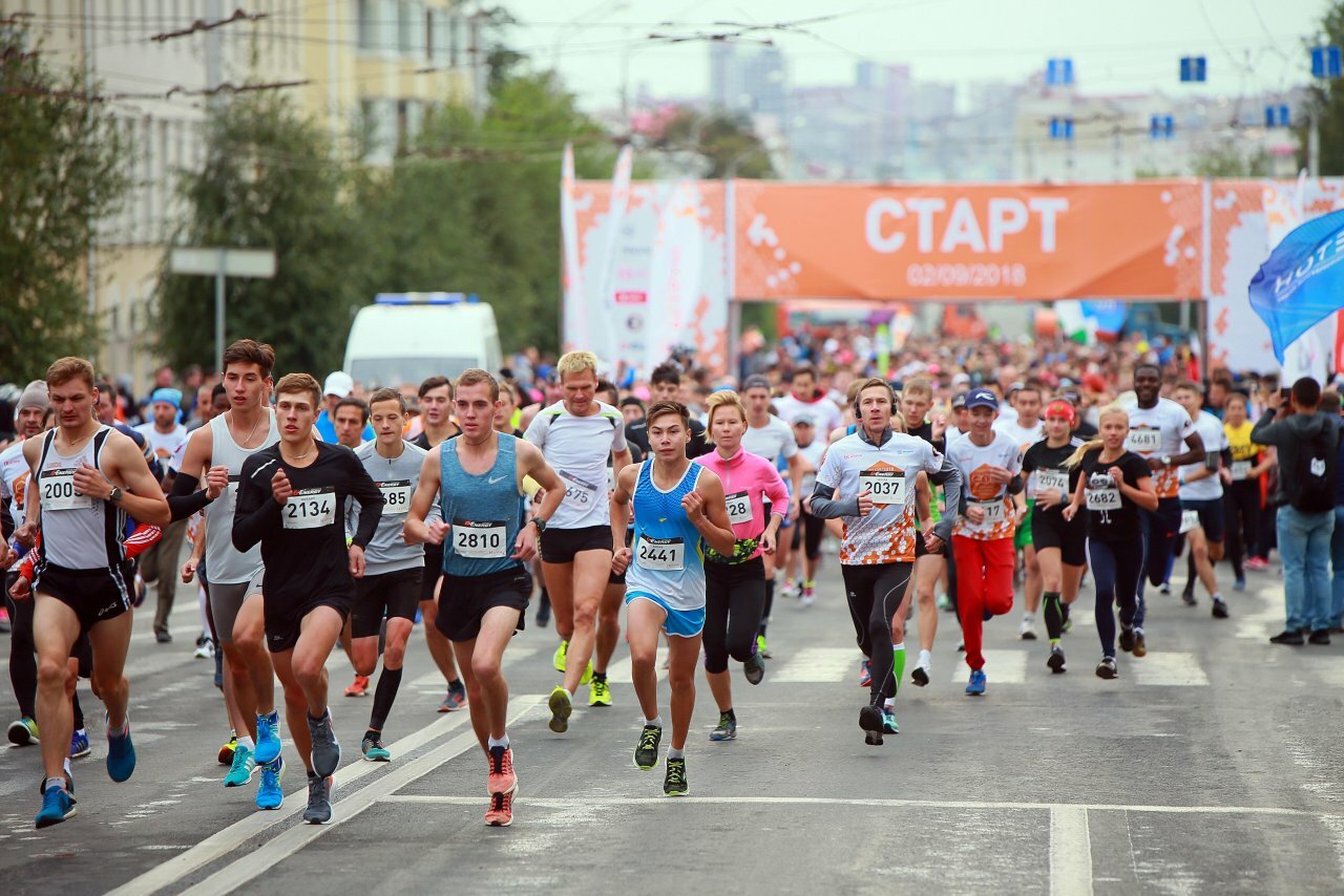 Забег спорт
