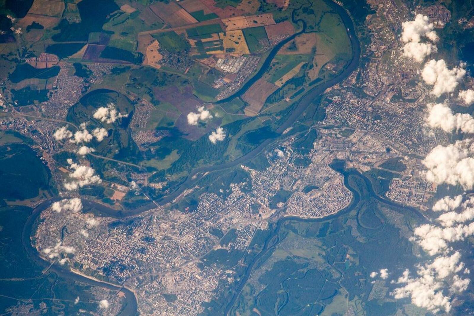 Фото Со Спутника Рязанской Области