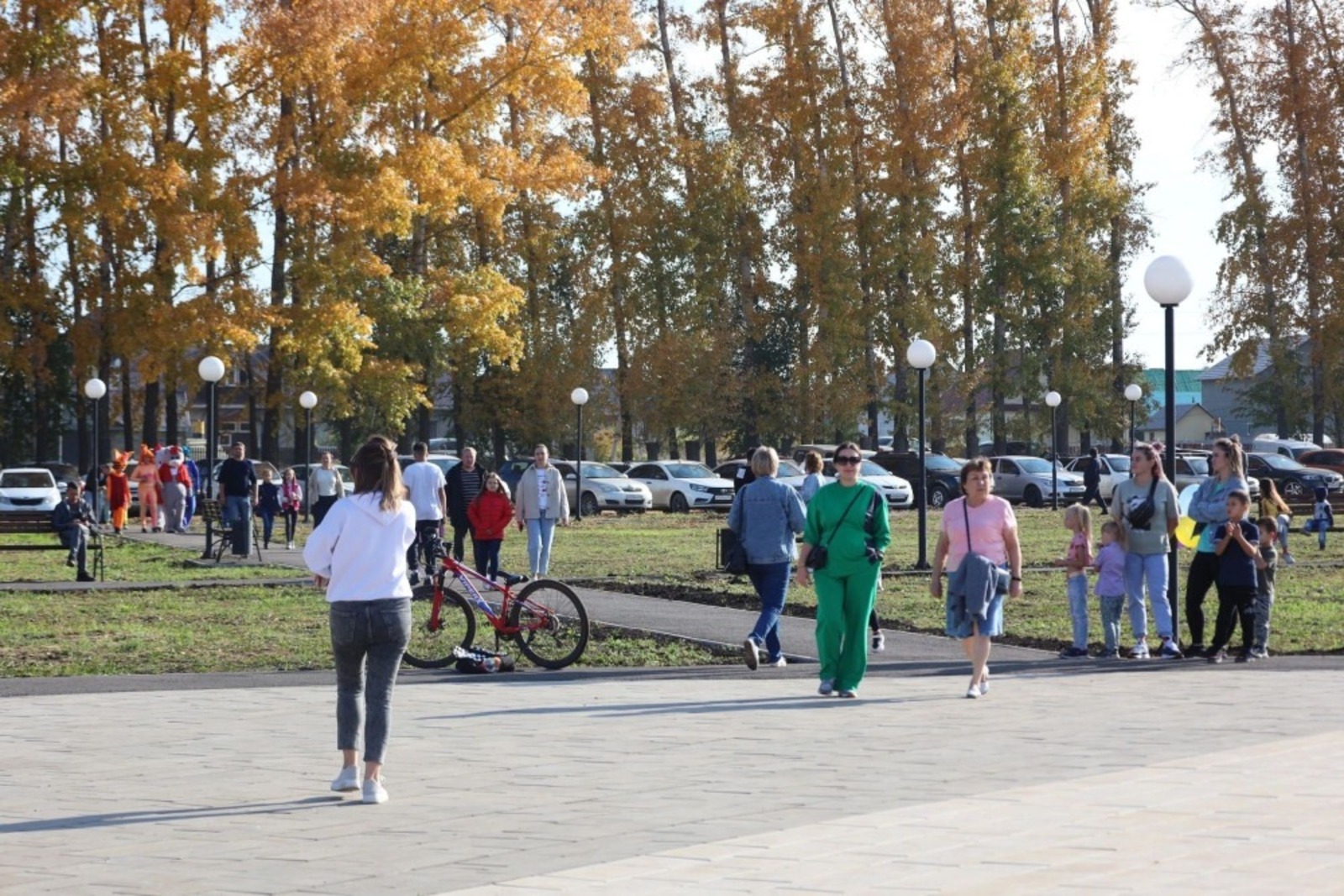 В Башкирии в райцентре открыли детский парк