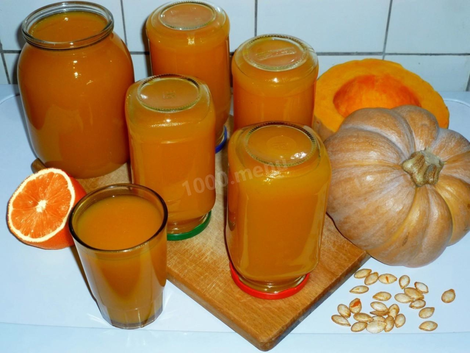 ТЫКВЕННЫЙ СОК С АПЕЛЬСИНОМ