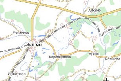 Карта башкирии алкино