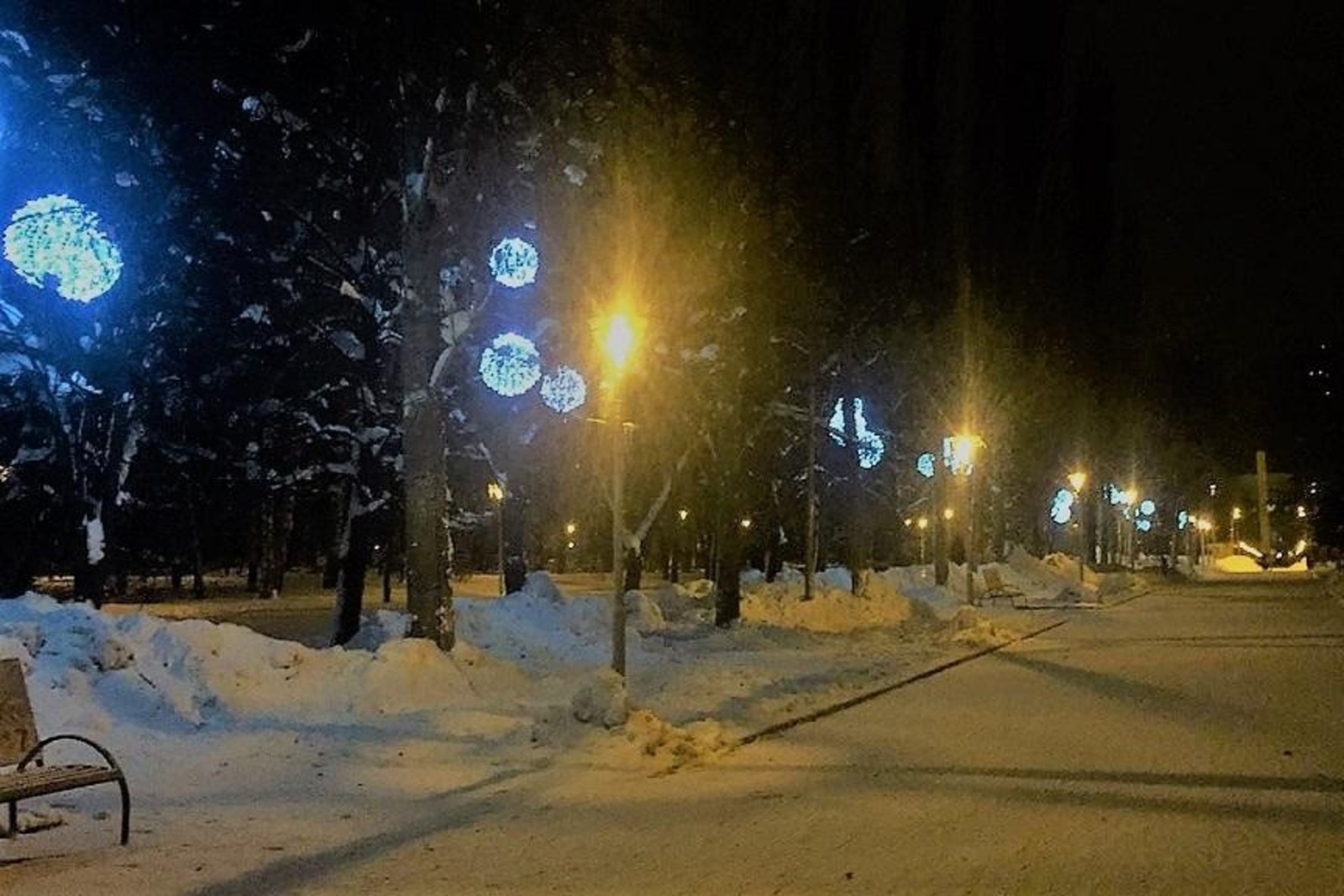 Уфа Зимой Фото