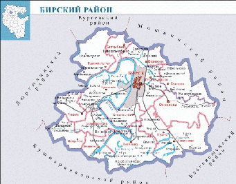 Старая карта бирска