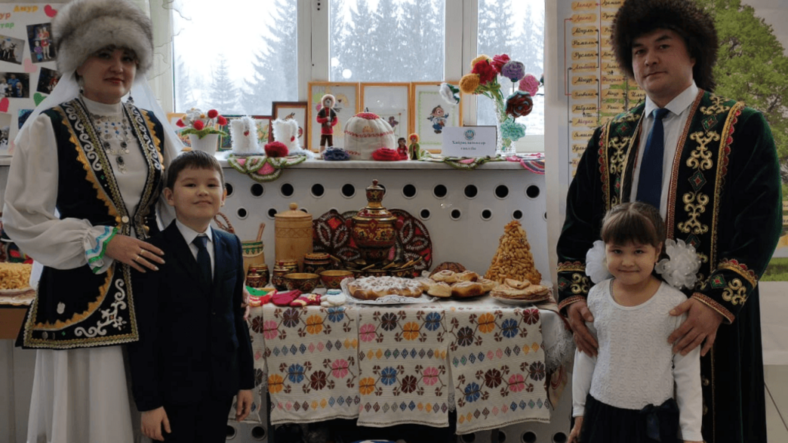 Башкирская семья картинки