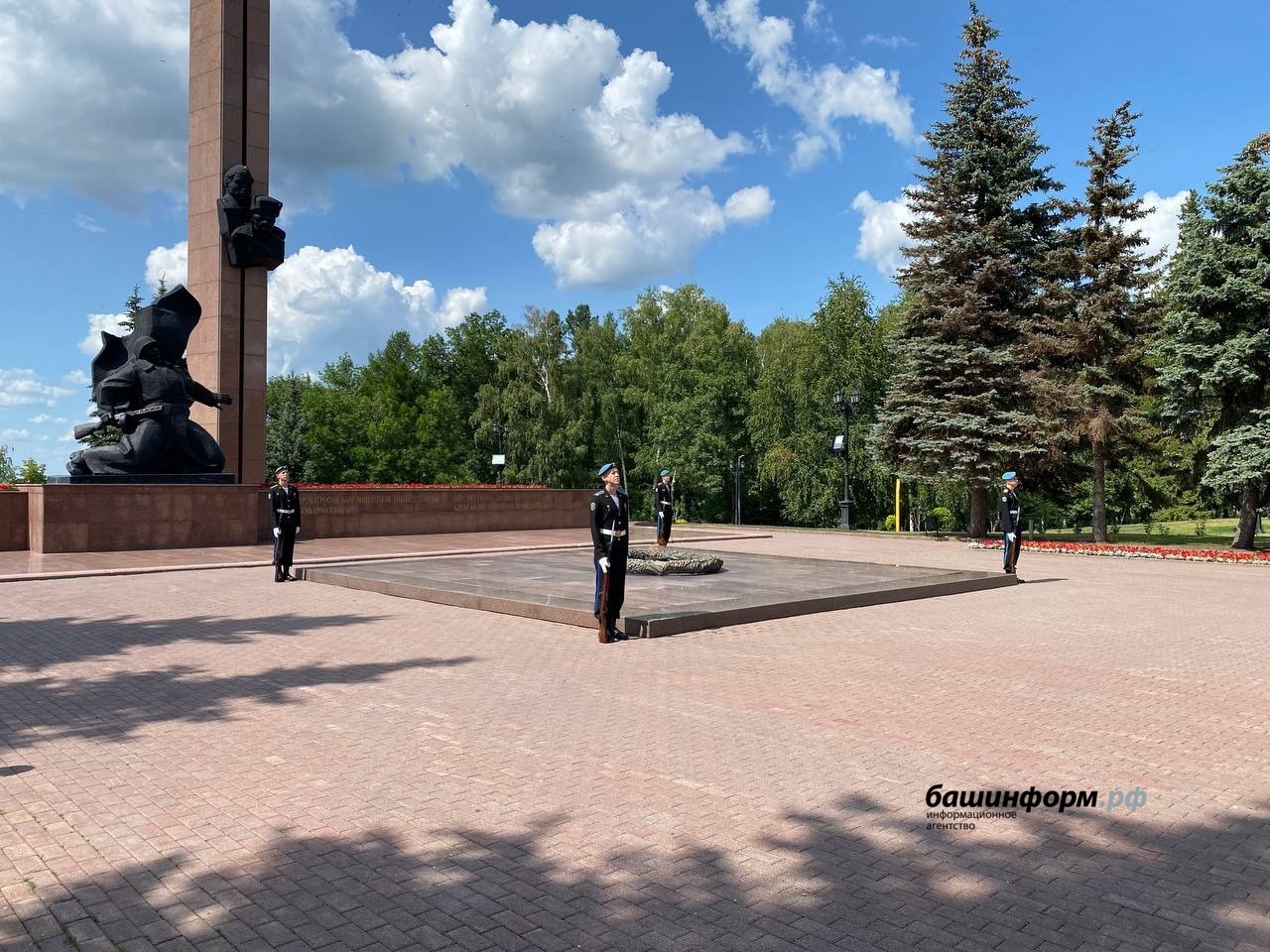 Парк победы уфа карта