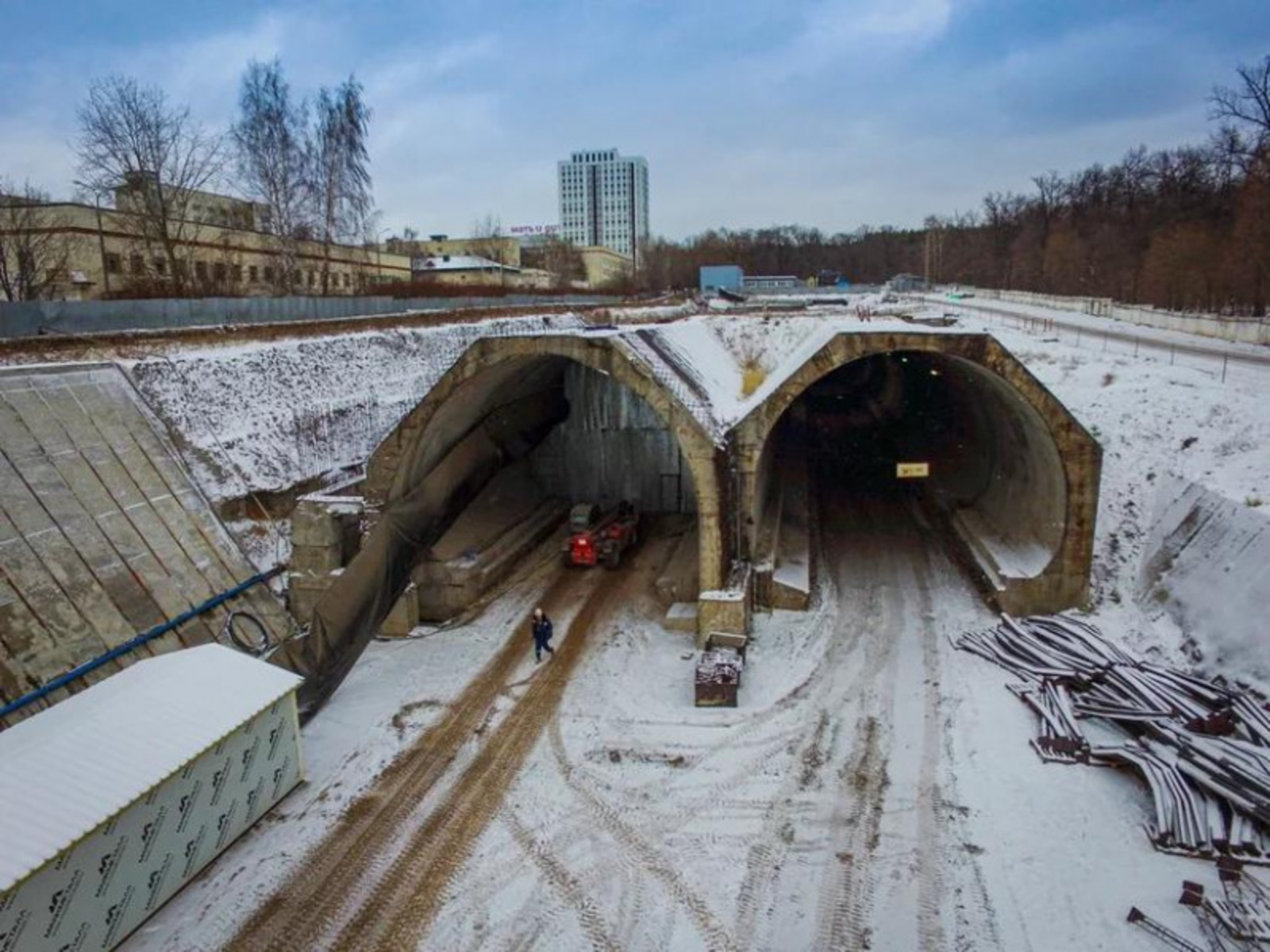 Карта строительства восточного выезда из уфы