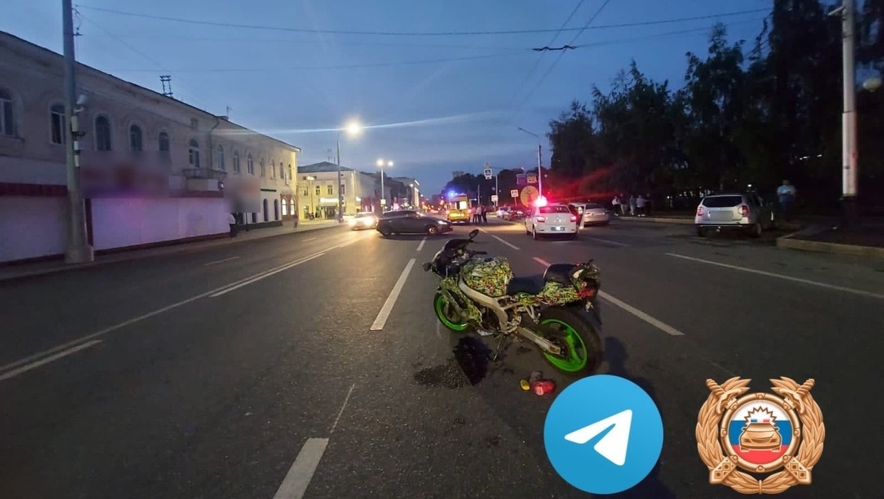 В Гомеле разбился мотоциклист