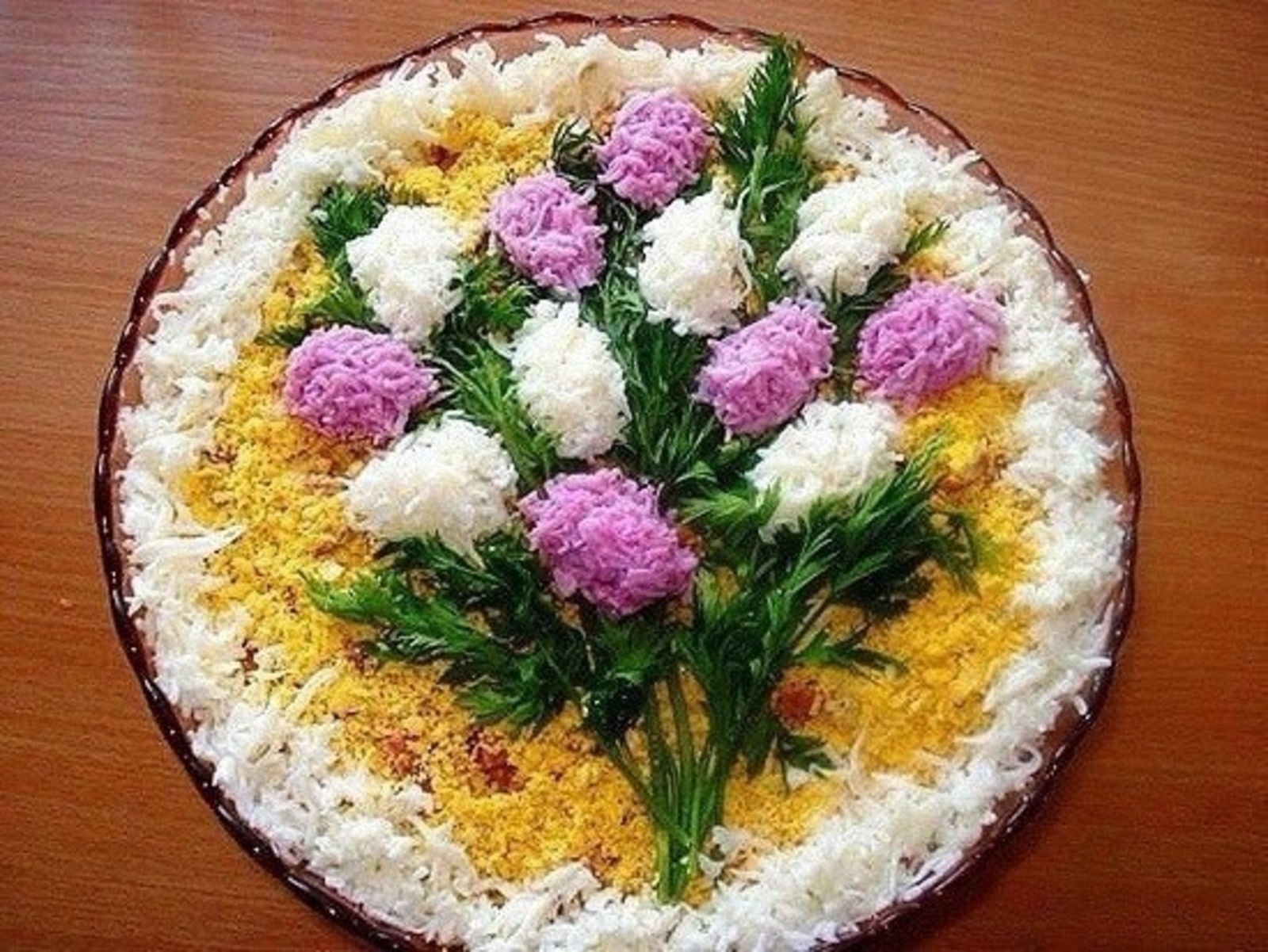 Салат "Сирень"