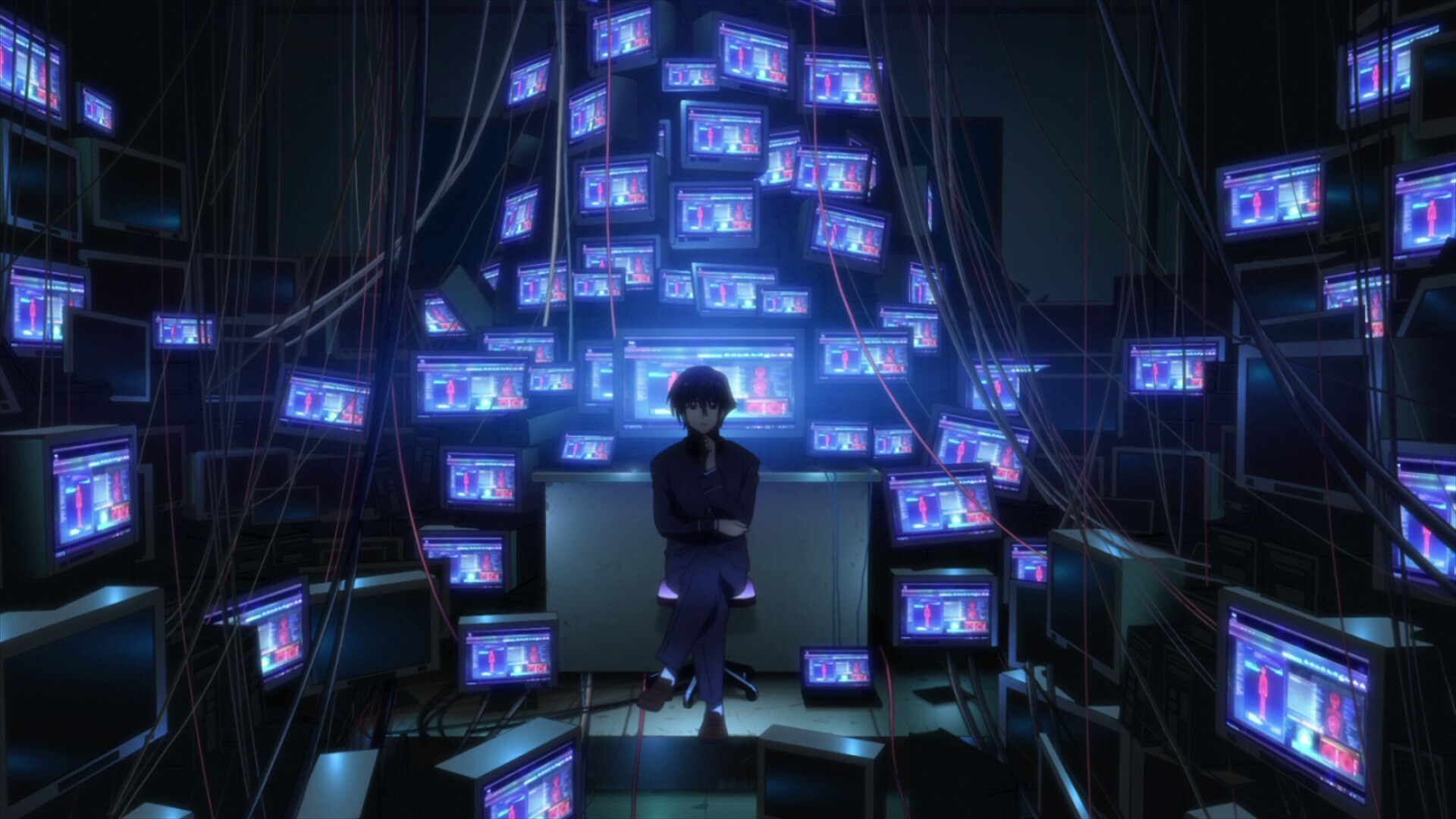 Hacked japans. Хак аниме. Аниме хакер. Аниме компьютер. Аниме программист.