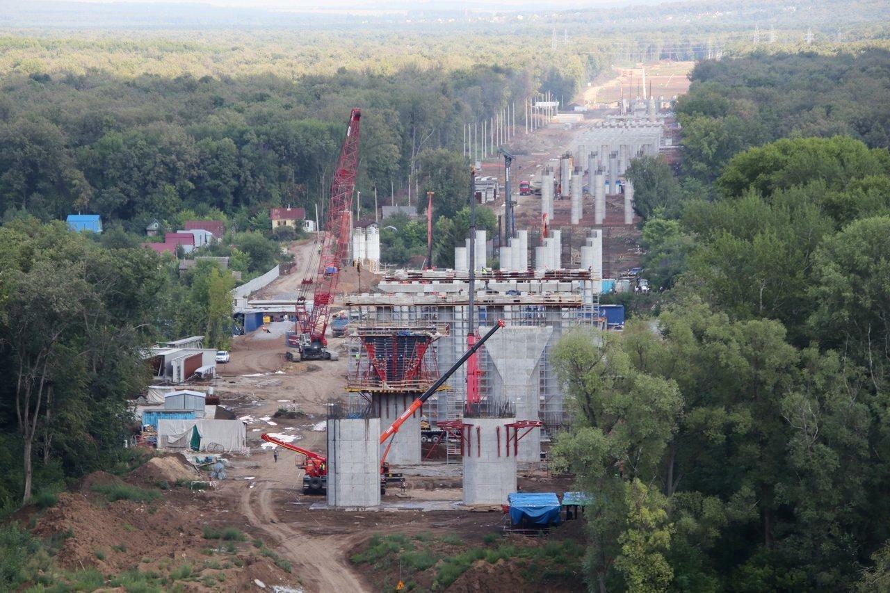 Карта строительства восточного выезда из уфы
