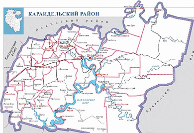 Карта осадков караидель