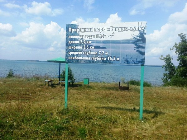 Карта глубин кандрыкуль озеро