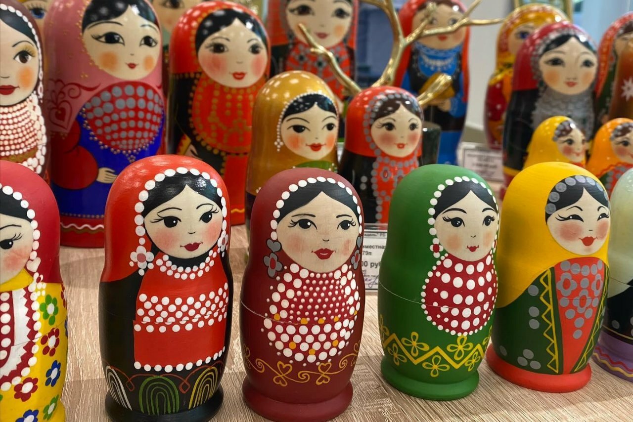 Башкирская матрешка рисунок