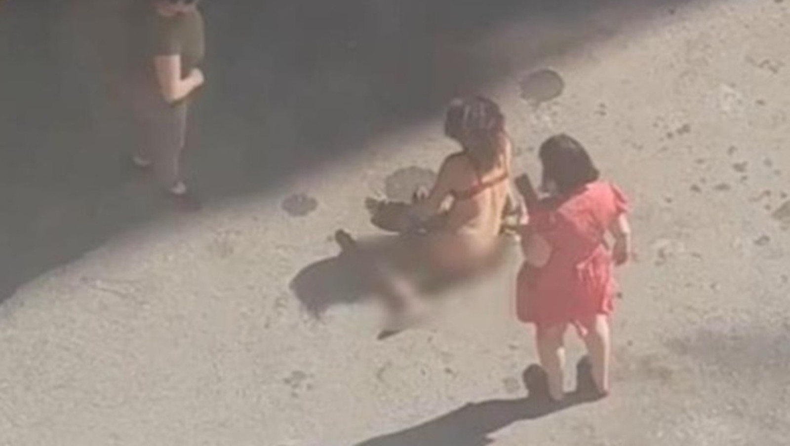 Жена дети видео. Женщину раздели и избили. Девушку избили и раздели на улице. Девочка на детской площадке.