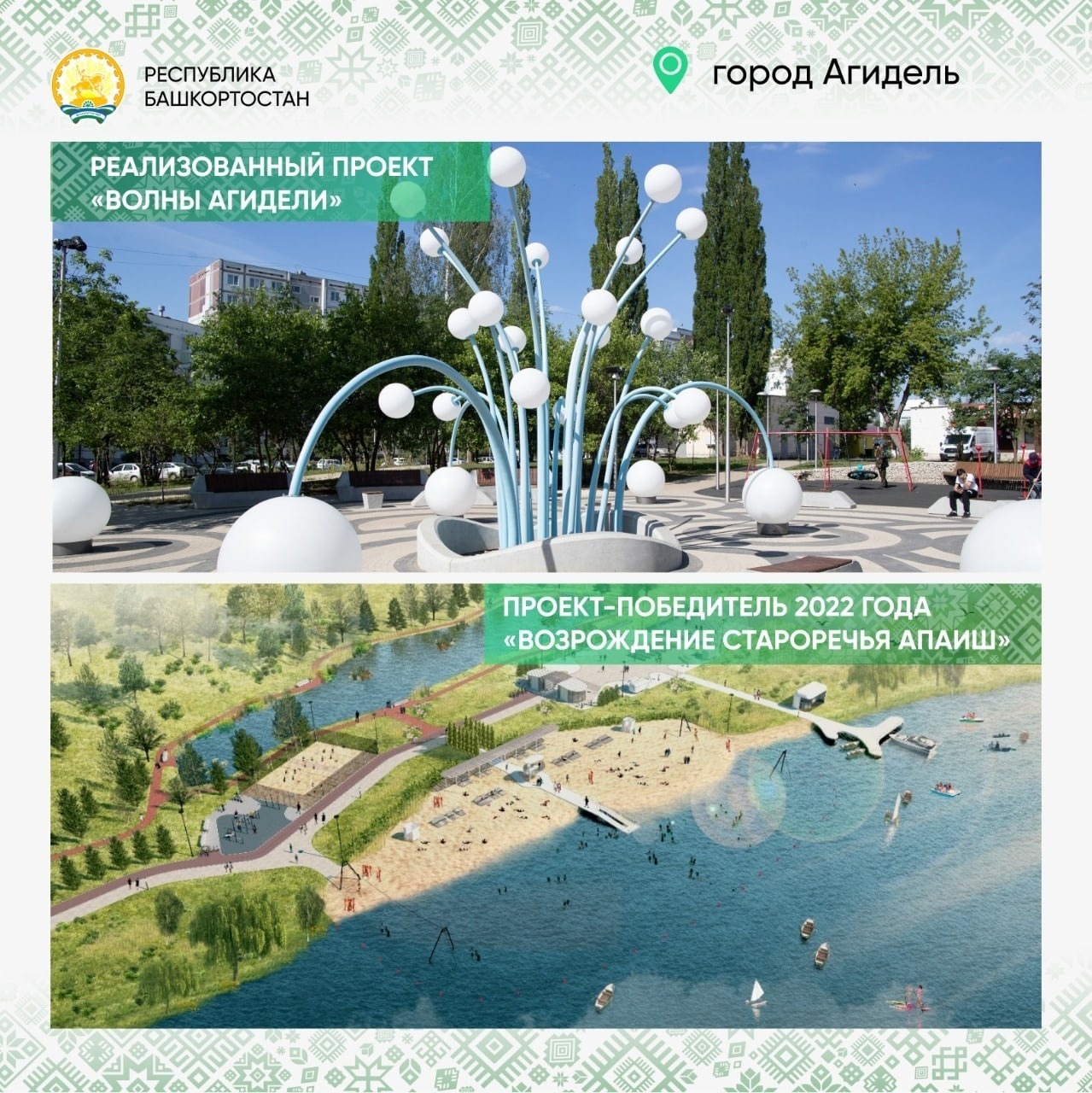 Всероссийском конкурсе лучших проектов создания комфортной городской среды в категории малые города