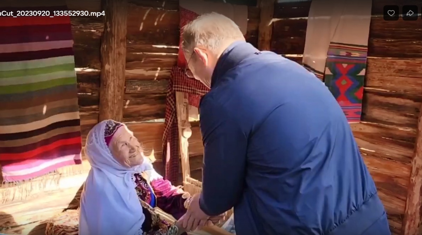 Vk, личная страница Радия Хабирова, скриншот видео.
