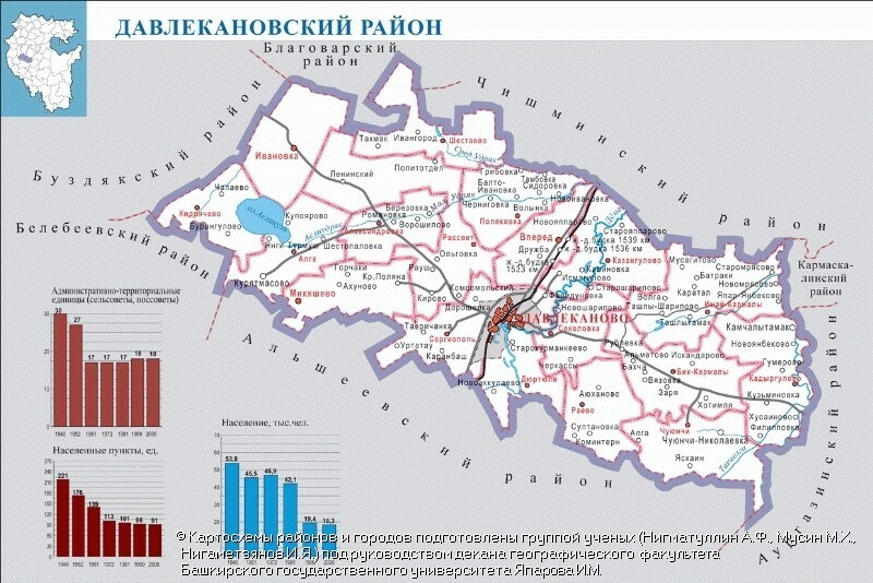 Карта родников башкирии