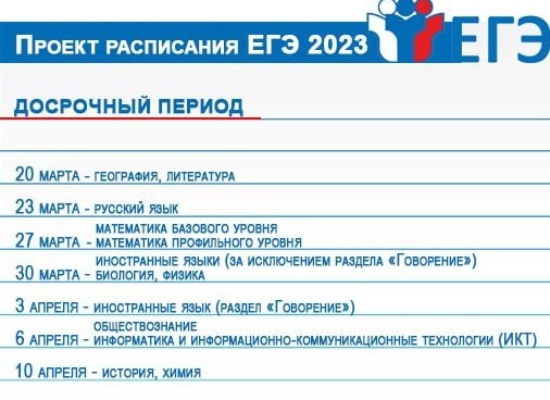 Егэ проект 2023
