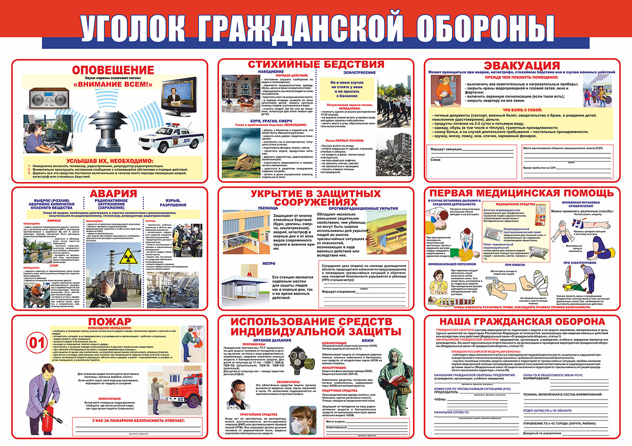 Что должно быть предусмотрено планом мероприятий при аварийной ситуации и при проведении работ