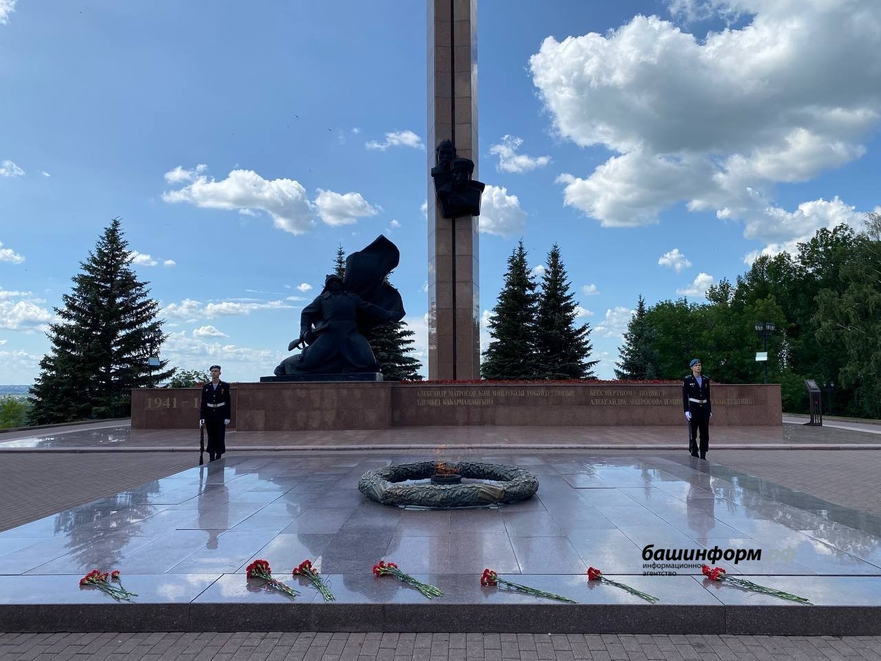 Парк победы уфа карта