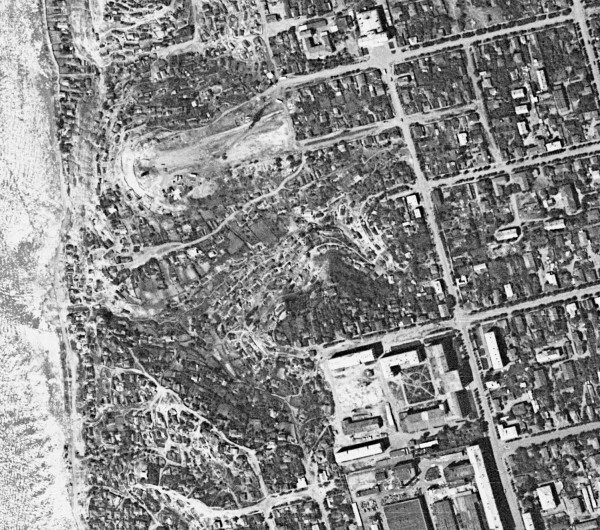 Карта 1990 года спутник